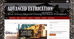 Desktop Screenshot of advancedextrication.com